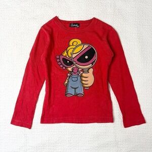 Hysteric Glamour magnifying glass graphic long sleeve
